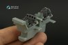 Quinta Studio QDS-48433 F-15I 3D-Printed & coloured Interior on decal paper (Academy) (Small version) 1/48